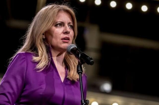 Slovakijos prezidento rinkimus laimėjo Z. Čaputova