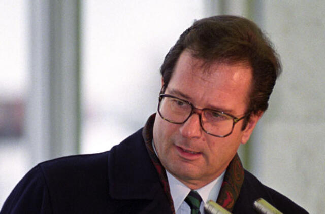 Sulaukęs 82 metų mirė buvęs Vokietijos užsienio reikalų ministras Klausas Kinkelis