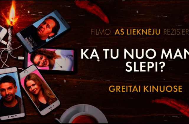 Vakarienė be paslapčių komedijoje „Ką tu nuo manęs slepi?“