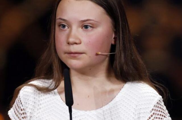 16-metės švedų aplinkosaugos aktyvistės G. Thunberg balandžio 1-osios pokštas: aš nutraukiu streiką