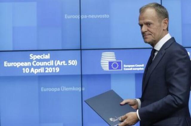 „Brexit“ atidedamas iki spalio 31-osios