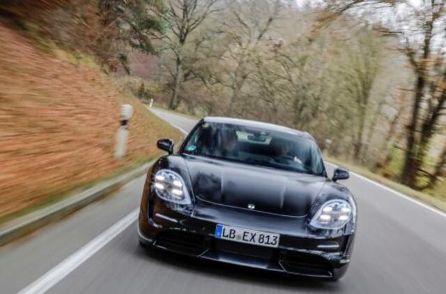 Elektromobilis „Porsche Taycan“ išbandytas net 30 šalių