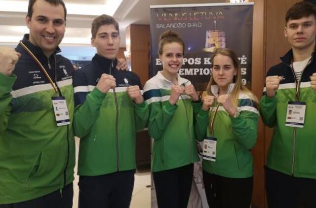 Europos čempionatui pasiruošę