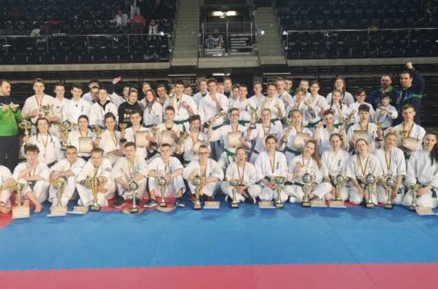 "Shodan" auklėtiniams 30 medalių ir pirma vieta