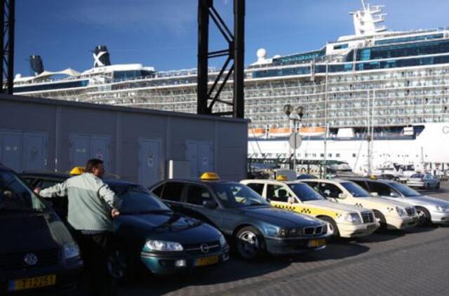 Klaipėdos taksistai nepatenkinti situacija rinkoje