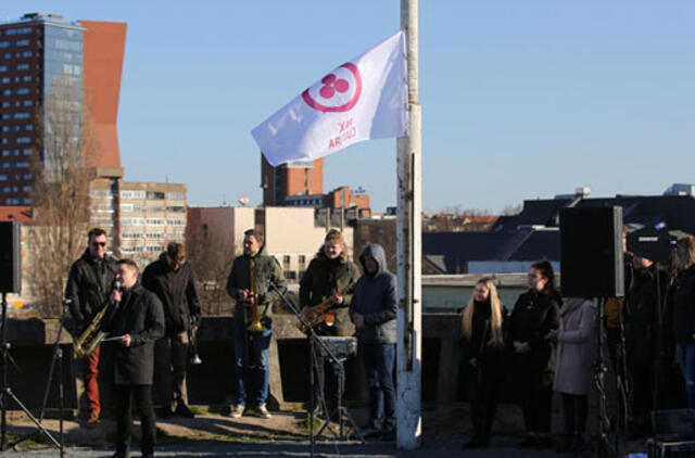 Kultūros dieną paženklino 50 Taikos vėliavų