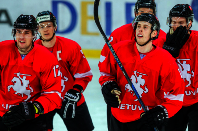 Lietuvos ledo ritulio rinktinė įveikė estus