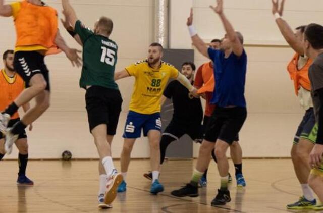 Lietuvos rankinio rinktinė ruošiasi kovai su rumunais