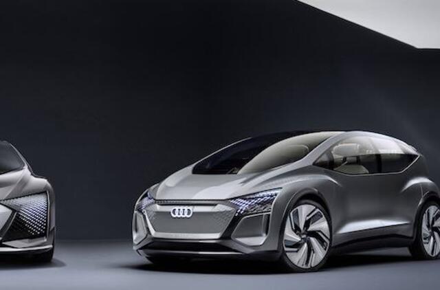 Mobilumas didmiesčiuose: koncepcinis Audi AI:ME elektromobilis