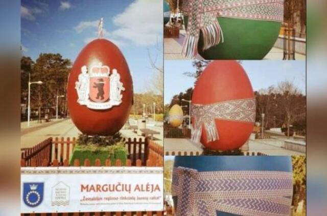 Palangoje – Žemaitijos metams skirta margučių alėja