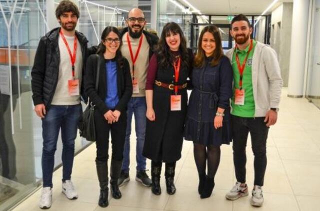 Su studentais susitikę „Žalgirio“ ispanai džiaugėsi gyvenimu Lietuvoje