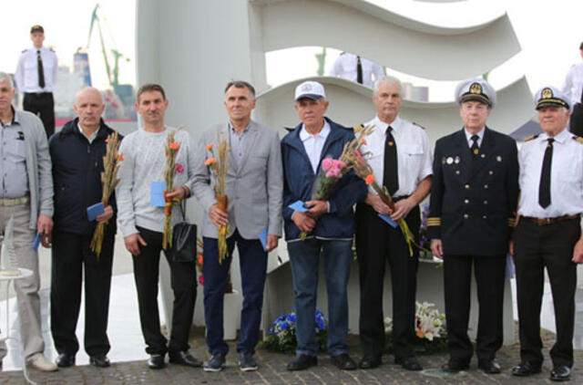 Gavusiųjų jūros veteranų ženklus gretos gausėja