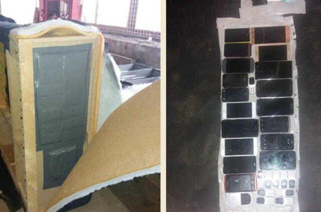 Į pataisos namus nepateko beveik 100 draudžiamų daiktų