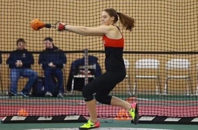 Kūjo metikė A. Lukoševičiūtė pagerino Lietuvos rekordą