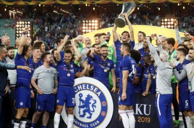 Londono derbį laimėjęs „Chelsea“ klubas - Europos lygos nugalėtojas