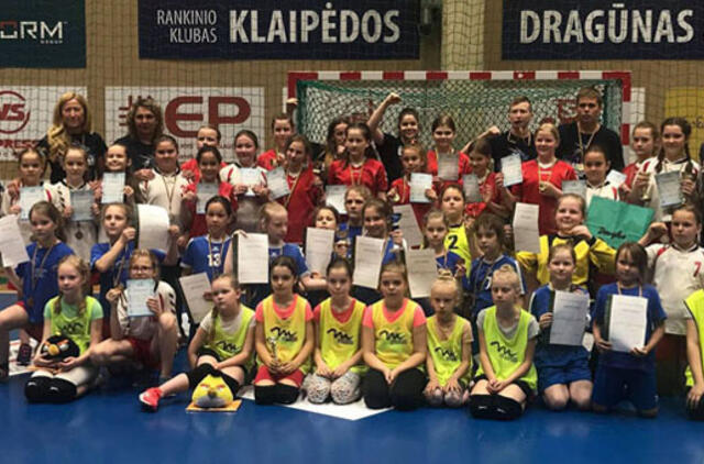Mergaičių rankinio turnyre - klaipėdiečių sėkmė