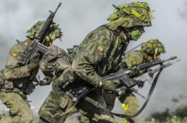 Pajūryje organizuojamos karinės pratybos