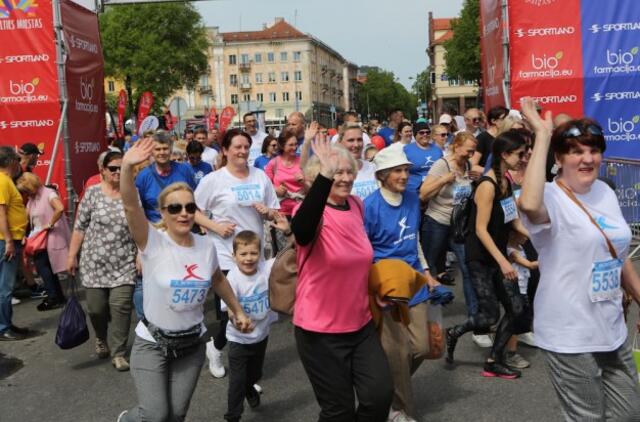 Vilties bėgime svarbu ne kilometrai