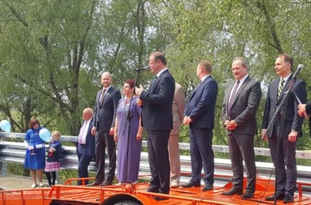 Rusnės estakada tyliai uždaryta