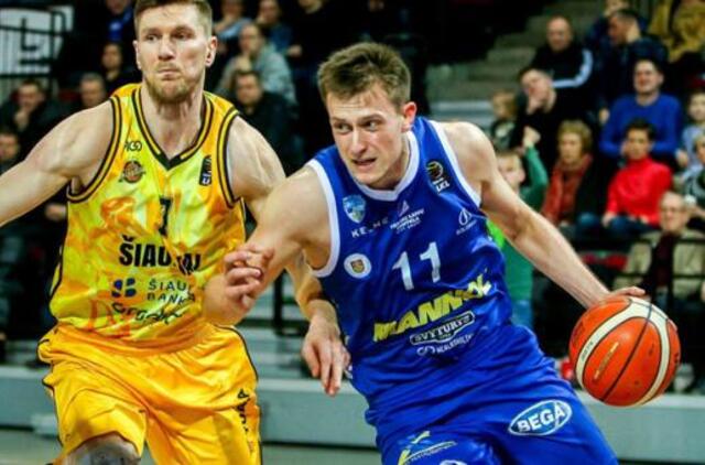 Sekmadienį - „Neptūno“ ir „Šiaulių“ mūšis