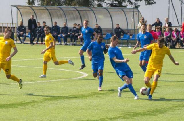 Šiandien - pajūrio ekipų futbolo derbis