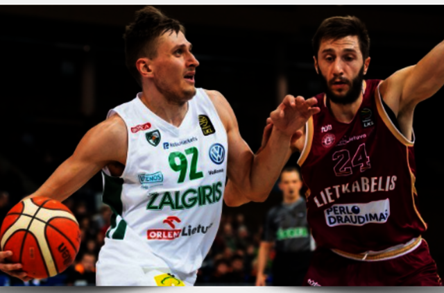 „Žalgirio“ krepšininkai iškovojo pergalę Panevėžyje