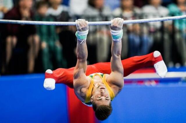 Gimnastas R. Tvorogalas – Europos žaidynių čempionas