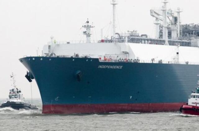 Klaipėdoje – naujas didelis SGD krovinys