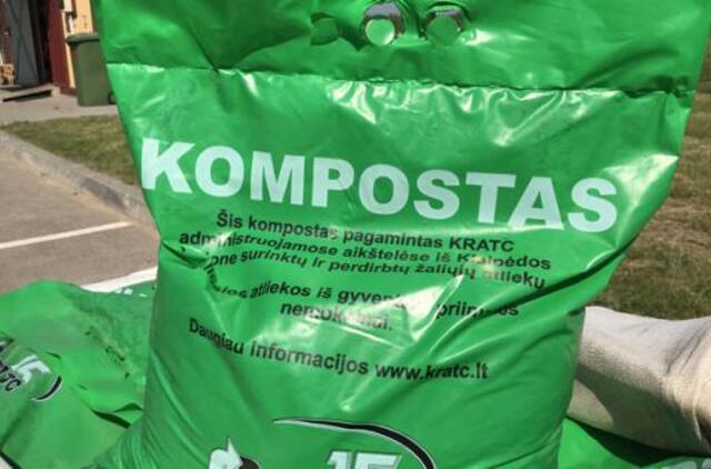 KRATC tęsia komposto dalijimą