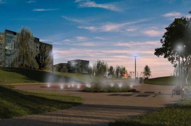 Siūlomi pokyčiai Neringos skvere tenkina ne visus