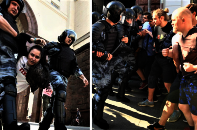 Areštai ir guminės lazdos Maskvoje gali duoti netikėtą rezultatą