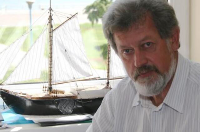 Beribė kurėno kapitono aistra - laivyba