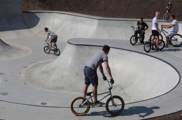 Ekstremalaus sporto profesionalai: varžysimės geriausiame Lietuvos parke