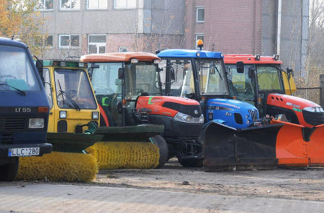 Gatvių valytojams ruošia dovanėlę