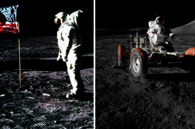 Kaip Mėnulyje atsidūrė žmonių išmatos?