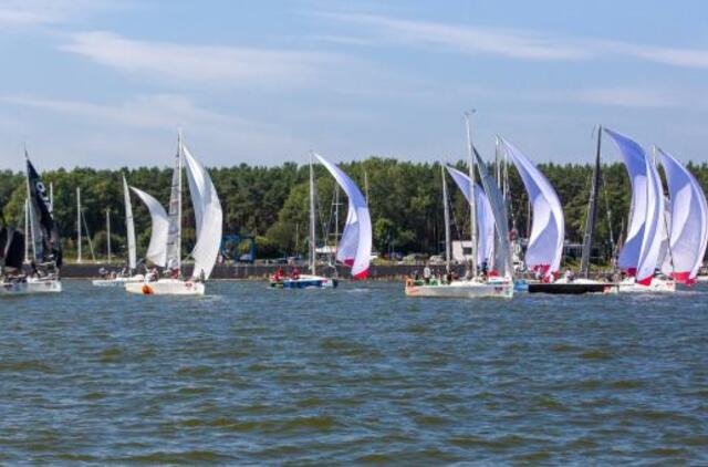 Klaipėdoje startavo 52-oji „Kuršių marių regata“