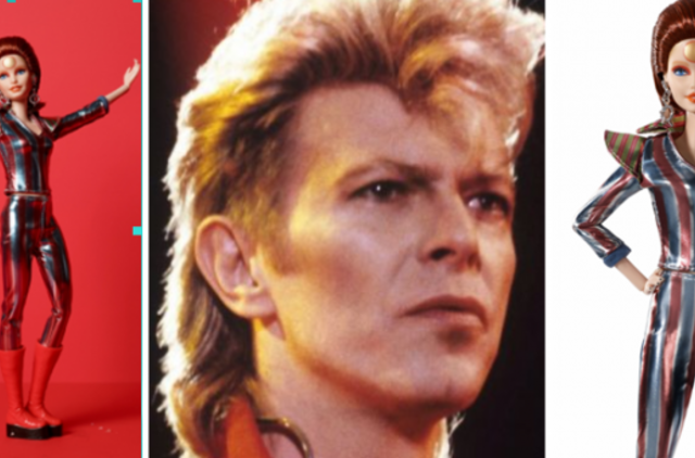 „Mattel“ pristato D. Bowie garbei sukurtą lėlę barbę