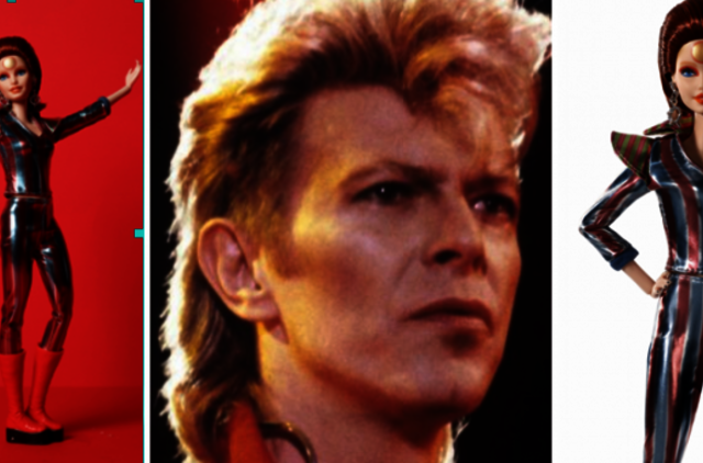 „Mattel“ pristato D. Bowie garbei sukurtą lėlę barbę
