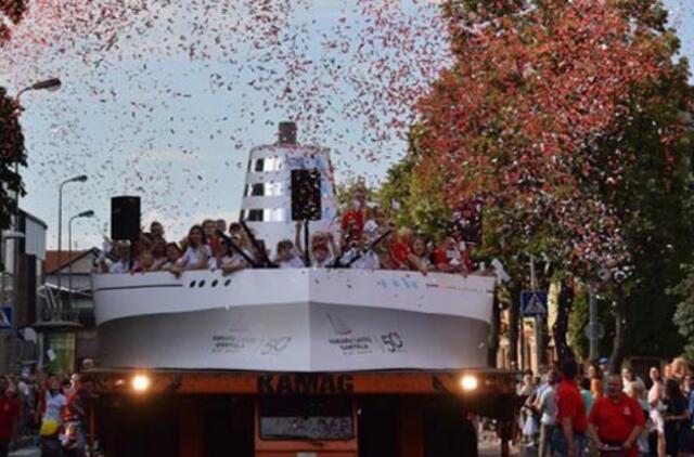 Apdovanoti rekordinės Jūros šventės eisenos dalyviai