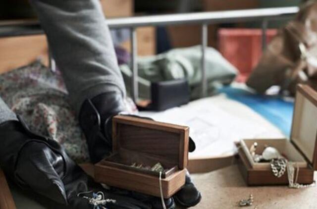 Draugės sūnui palikusi raktus buvo apvogta