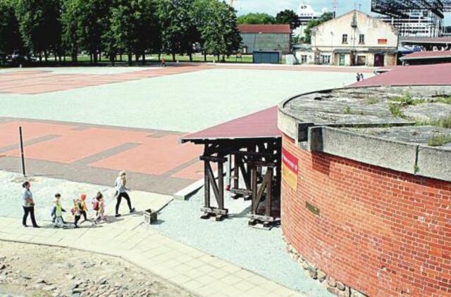 Kryžiuočių pilies bokštui prireiks daug plieno