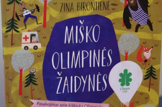 Olimpines vertybes ateities kartoms perduos kiškiukas Olimpiukas