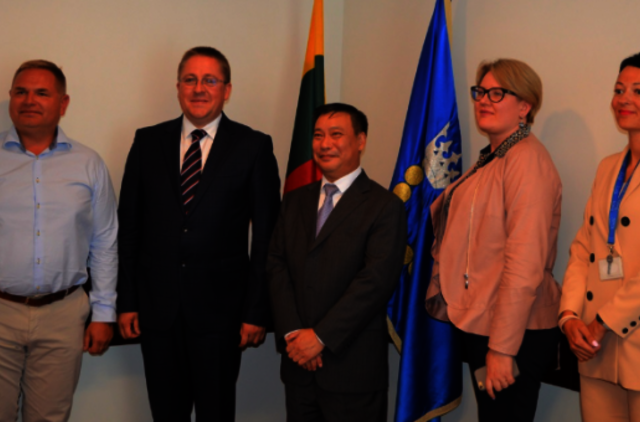 Palangoje lankėsi Kinijos respublikos ambasadorius
