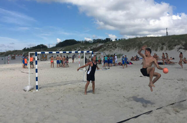 Šiandien sporto mėgėjai - į Smiltynę