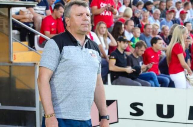 Spaudimą atlaikiusios „Sūduvos“ vairininkas žvelgia į atsakomąjį mūšį: bus sunku, bet įdomu