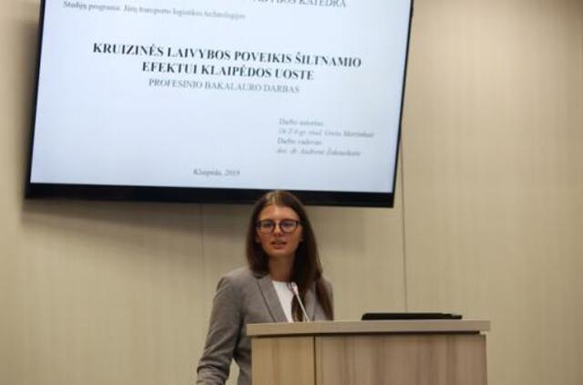 Studentų darbuose - nuo taršos iki senjorų problemų