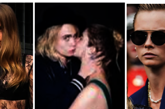Supermodelis C. Delevingne susituokė su savo mylimąja A. Benson