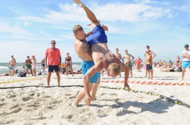 Vasaros paplūdimio sporto festivalis: naujos rungtys ir atrakcijos vaikams