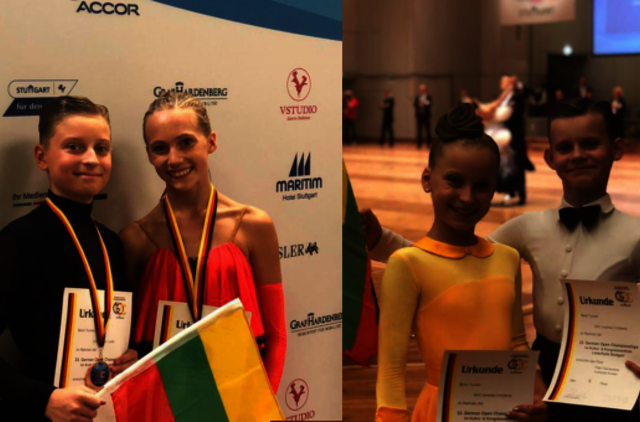 Vokietijoje - Klaipėdos "Žingsnio" šokėjų triumfas