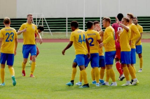 „Atlantas“ ir „Liepaja“ išsiskyrė taikiai